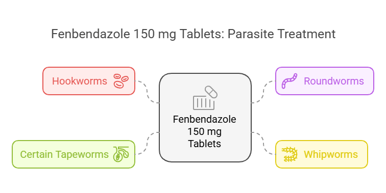 What Types of Parasites Does Fenbendazole 150 mg tablets treat