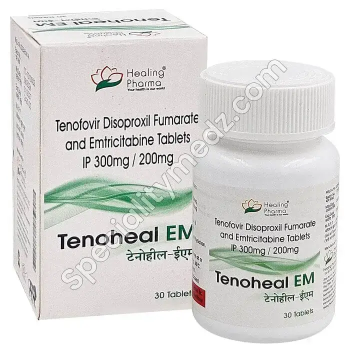 Tenoheal EM Tablet (Tenofovir/Emtricitabine)