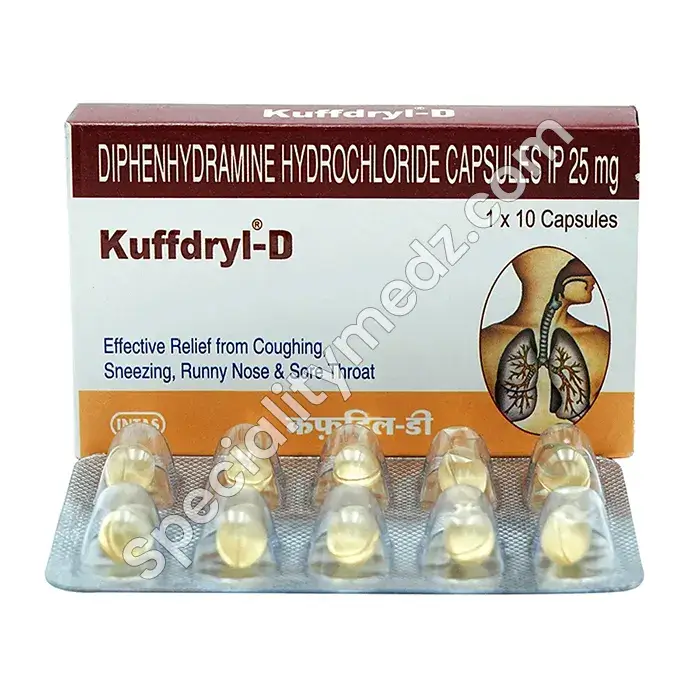 Kuffdryl D 25mg